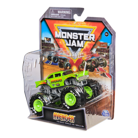 Monster Jam Auto Monster Truck seria 40 pojazd Avenger 1:64