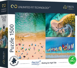 Puzzle 1500 Czekając na przypływ Unlimited Fit Technology