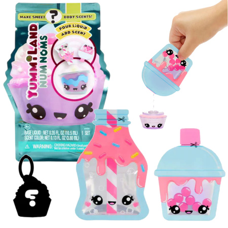 Zestaw Perfumy Yummi Land Num Noms Saszetka Słodkie Zapachy do Ciała dla Dzieci