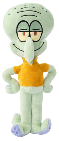 Maskotka Skalmar Squidward SpongeBob Kanciastoporty pluszak 33 cm