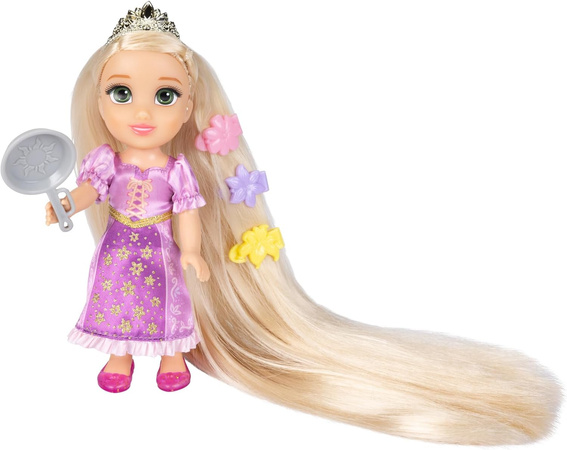 Mini lalka Disney Zaplątani Roszpunka 16 cm + akcesoria