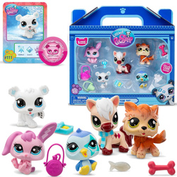 Zestaw Littlest Pet Shop Collector Set Kolekcjonerskie Figurki + Akcesoria