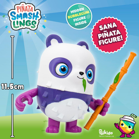 Zestaw Pinata SmashLings Pinata Panda Sana + 2 figurki