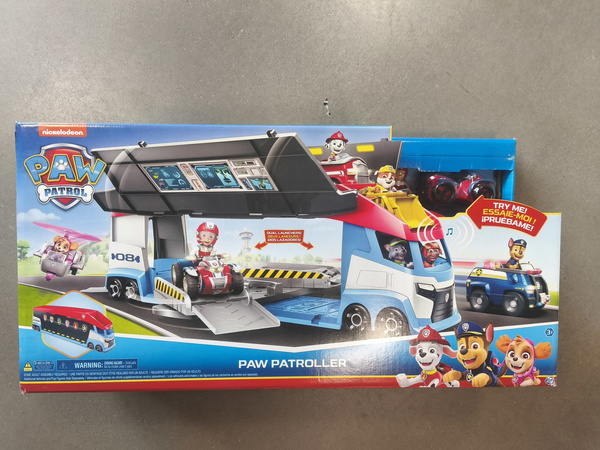 OUTLET Psi Patrol Wielki Patrolowiec 2.0 Ciężarówka + quad Rydera USZKODZONY