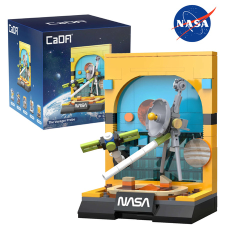 Klocki Konstrukcyjne CaDA NASA wystawa Sonda Kosmiczna The Voyager Probe 149 elementów