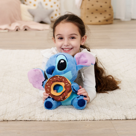 Disney Lilo&Stitch Maskotka Stitch z donutem pluszak 25 cm