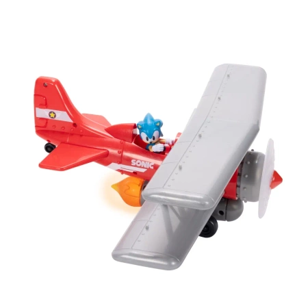 Jakks zestaw Tornado Biplane Sonic The Hedgehog figurka + samolot