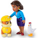 Psi Patrol zestaw 6 figurek Rubble Pani Burmistrz i Chickaletta Chase Burmistrz Humdinger i kotek