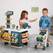 Smoby Supermarket Interaktywny Sklep z wózkiem + 42 akcesoria