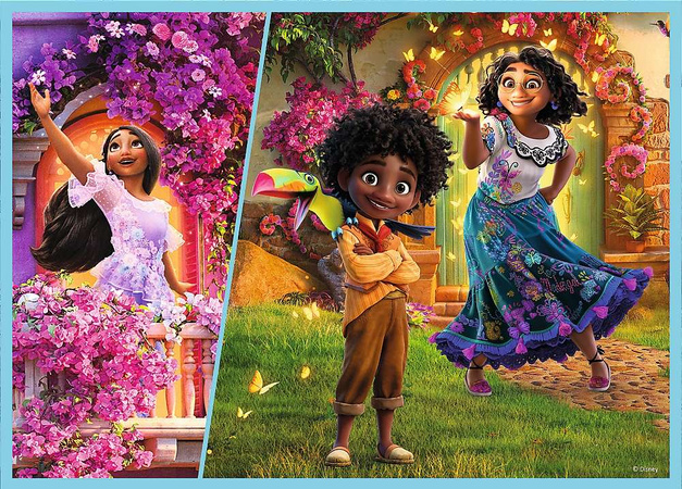 Puzzle 4w1 Nasze magiczne Encanto Disney 207 elementów