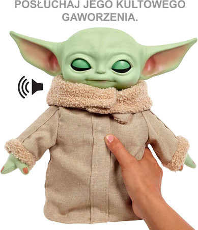 Mandalorian Star Wars Interaktywna maskotka Baby Yoda Grogu