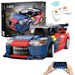 Klocki konstrukcyjne CaDA Zdalnie sterowana wyścigówka Samochód wyścigowy Citroen C4 WRC Auto sportowe Pojazd Dual Mode RC 329 elementów