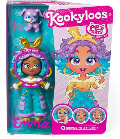 KookyLoos figurka kolekcjonerska Emma seria Pet Party