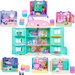 Koci Domek Gabi Duży Zestaw Interaktywny domek Purrfect Dollhouse + 6 pokoi i akcesoria
