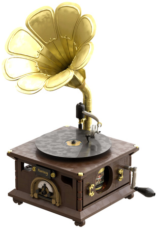 Klocki konstrukcyjne Pantasy Vintage Gramofon 662 elementy