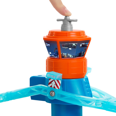 Matchbox zestaw Lotnisko Przygód + 2 metalowe pojazdy samolot samochód Audi