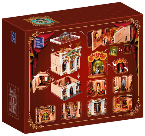 Klocki konstrukcyjne Pantasy Budynek Opera The Opera 3518 elementów