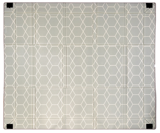 Dwustronna Składana Mata Edukacyjna 2w1 z pianki XPE Podłogowa Bezpieczna Humbi 200x180 cm z rzepami