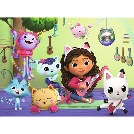 Koci Domek Gabi i jej uroczy domek Puzzle 27 x 20 cm 30 elementów 3+ Trefl