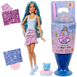 Lalka Barbie Pop Reveal zestaw z 8 niespodziankami niebieski deser