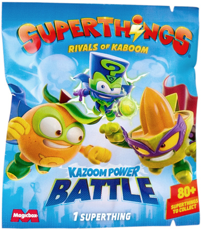 SuperThings figurka niespodzianka Kazoom Power Battle