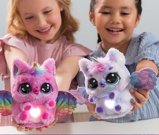 Hatchimals Alive Mystery Hatch Pufficorn- Magiczne Jajko Niespodzianka ze światłem i dźwiękiem
