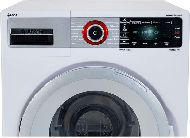 Pralka Bosch z efektami dźwiękowymi + Suszarka do ubrań Vileda