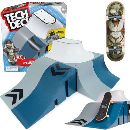 Tech Deck Fingerboard Mega Zestaw Ramp X-Connect 3 Rampy + 3 Deskorolki