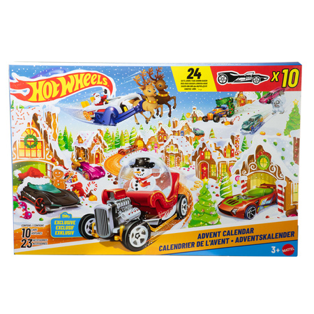 Hot Wheels Kalendarz Adwentowy 24 elementów
