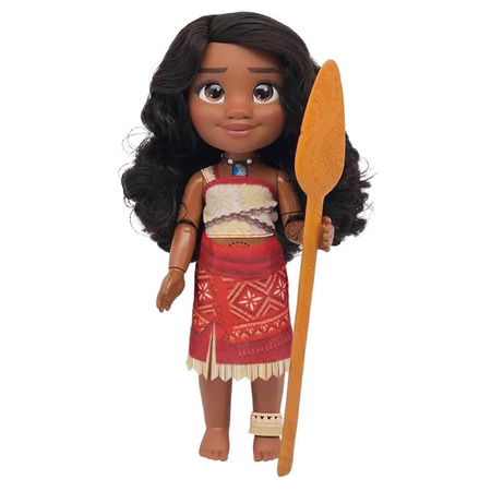 Lalka Disney Princess Śpiewająca Księżniczka Vaiana Moana z tatuażem i Oarem 35 cm