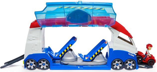 Psi Patrol Wielki Patrolowiec z Pojazdem Rydera+ Zestaw 6 Autek Pup Squad Racers