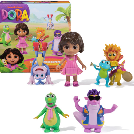 Dora Poznaje Świat Zestaw figurek fantastyczni przyjaciele 5 figurek