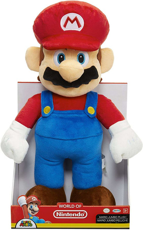 Jakks 64456 Super Mario pluszowa maskotka Mario 50