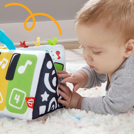 Fisher Price Soft & Play Miękkie Pianino dla niemowląt 0+ gryzak gratis