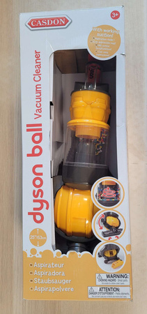 OUTLET Pionowy odkurzacz Dyson dla dzieci zabawkowy Casdon WADLIWY