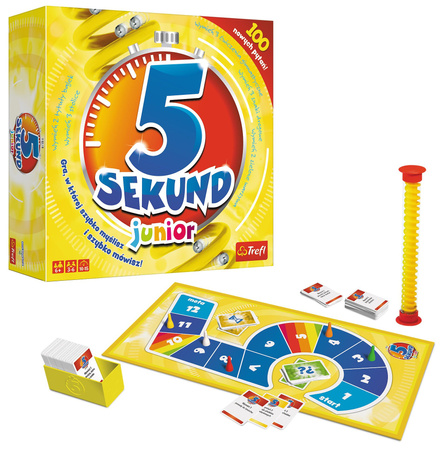 Trefl Gra planszowa 5 Sekund Junior Edycja 2019