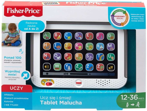 Edukacyjny interaktywny tablet malucha poziomy nauki +100 dźwięków polski