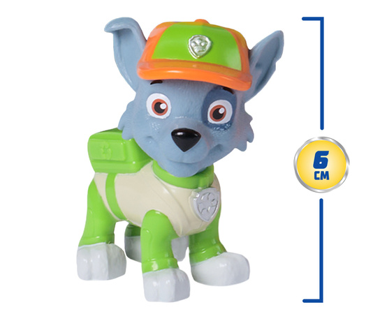 Psi Patrol Rocky Śmieciarka Pojazd Ratunkowy Deluxe Z Figurką I Akcesoriami