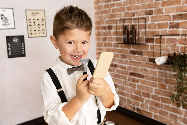 Barber&Cut Pas fryzjerski dla dzieci 10 akcesoriów