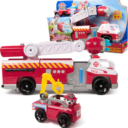Psi Patrol Fire Rescue Wóz Strażacki efekty świetlne i dźwiękowe + figurka Marshall 