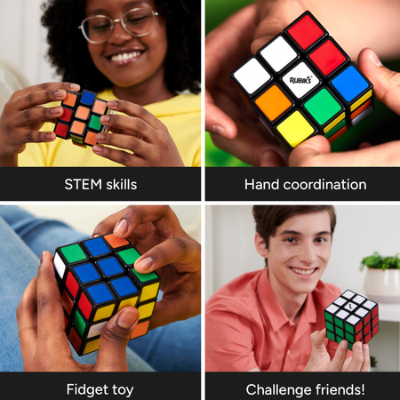 Rubik's Cube Kostka Rubika Squish Cube Do Zgniatania Gra Układanka 3x3 8+