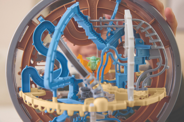 OUTLET Kula Perplexus Mandalorian Star Wars Labirynt kulkowy 3D gra zręcznościowa Gwiezdne Wojny USZKODZONE OPAKOWANIE