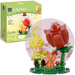 Klocki konstrukcyjne Pantasy Mały Książę Szepty róży Rose Whispers Le Petit Prince 80 elementów