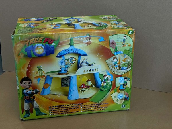 Tree Fu Tom Magiczny Zamek Treetop + figurka Toma USZKODZONE OPAKOWANIE