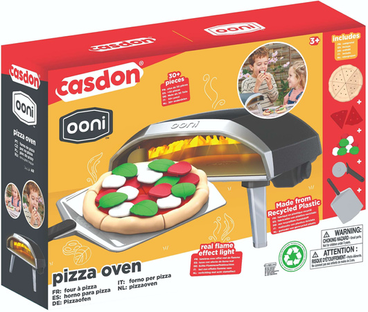 Pizzeria Piec Do Pizzy Z Akcesoriami Zestaw Piec + Pizza z podstawką Ooni Casdon + 18 dodatków