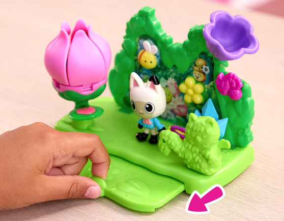 Koci domek Gabi Film Zestaw Ogrodowa Historia Garden Story Set Gabby's Dollhouse + figurki i akcesoria