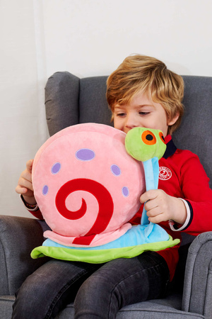 Spongebob Maskotka Gacuś - pluszak ślimak domowy kolorowy 30 cm 0+