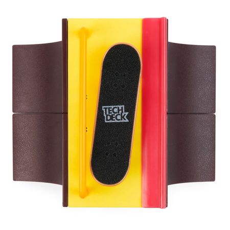 Tech Deck Rampa Vert Wall 2.0 Sk8mafia + deskorolka kolekcjonerska fingerboard