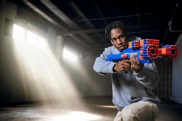 Zuru X Shot Insanity Berzerko wyrzutnia z magazynkiem + 48 piankowych strzałek