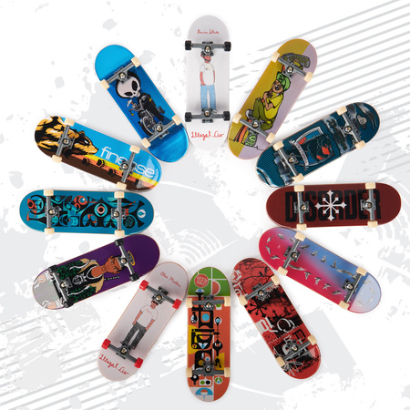 Tech Deck Fingerboard zestaw 4 mini deskorolek do składania Ultra DLX Simpsons